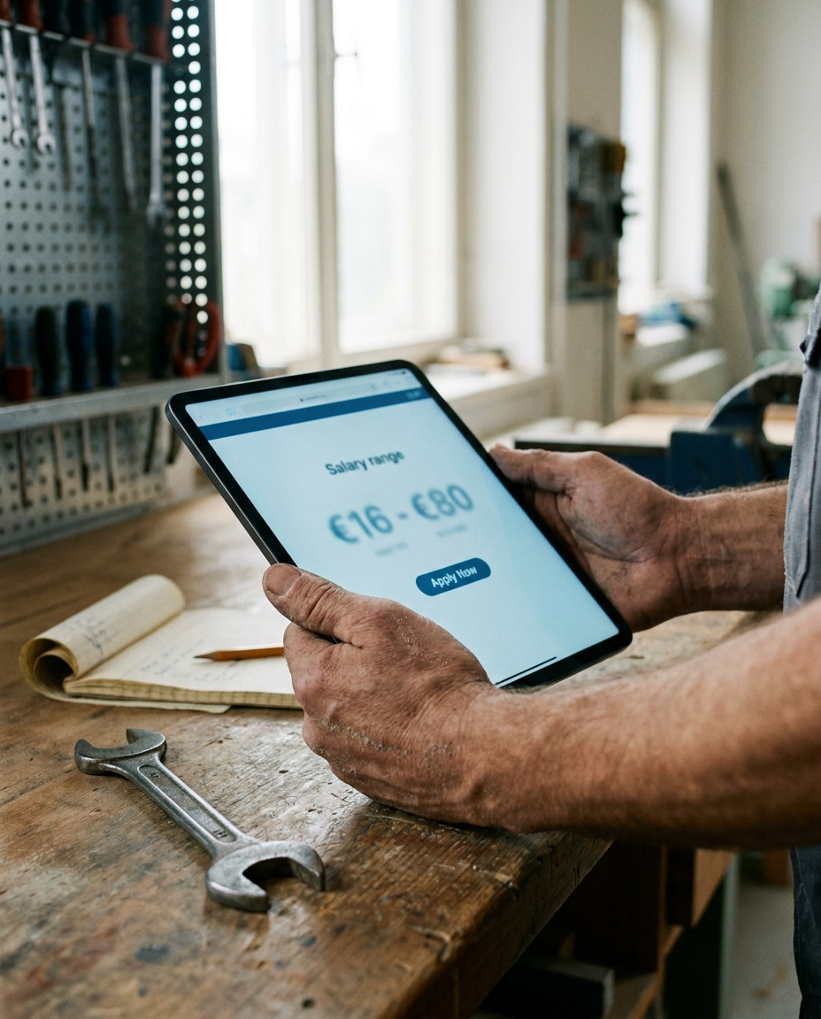 Gehaltstransparenz im Handwerk: Mehr Bewerber ab 2026